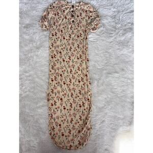 Lou Lou sz. 3-6 mo. one piece open bottom sleeper. So soft. Excellent Condition